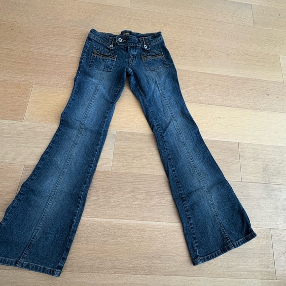 Y2K Vintage Low Rise Flare Jeans from Angels Denim - Picture 1 of 5